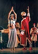 Il Corsaro presentato dal Cairo Opera nel 1999, curato dal coreografo Abdel-Moneim Kamel